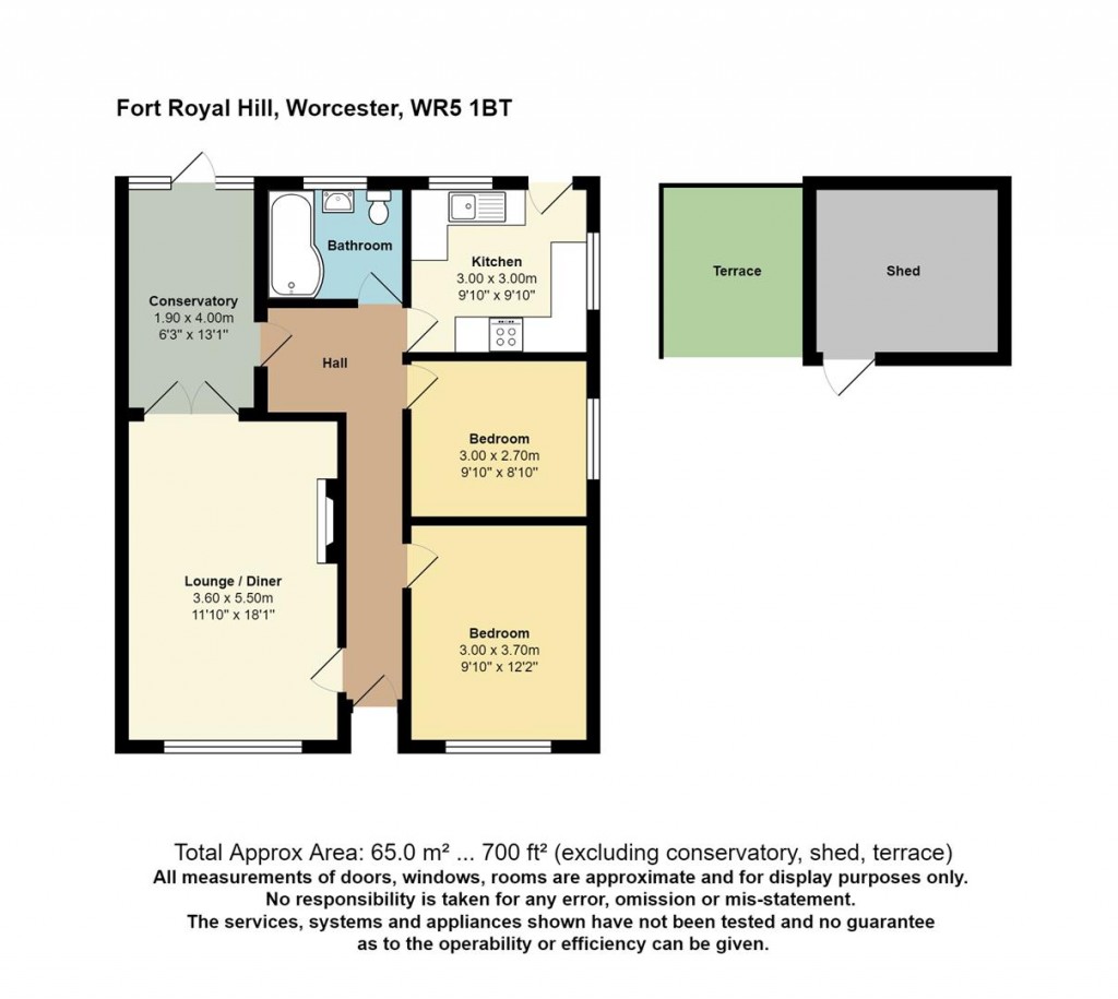 Floorplans For Fort Royal Hill, Worcester
