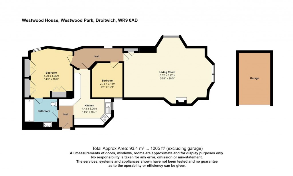 Floorplans For Westwood Park, Droitwich