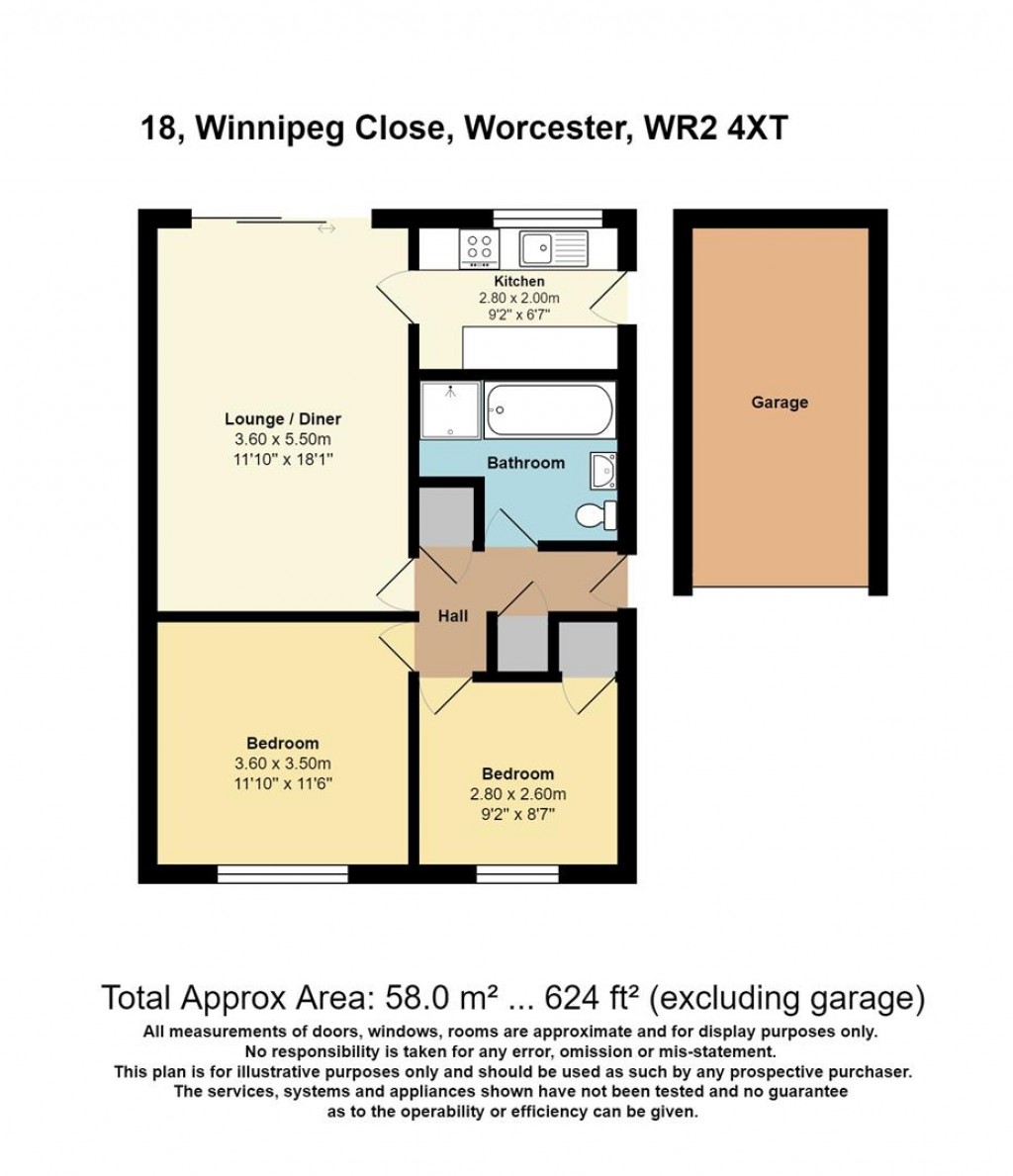 Floorplans For Winnipeg Close, Worcester