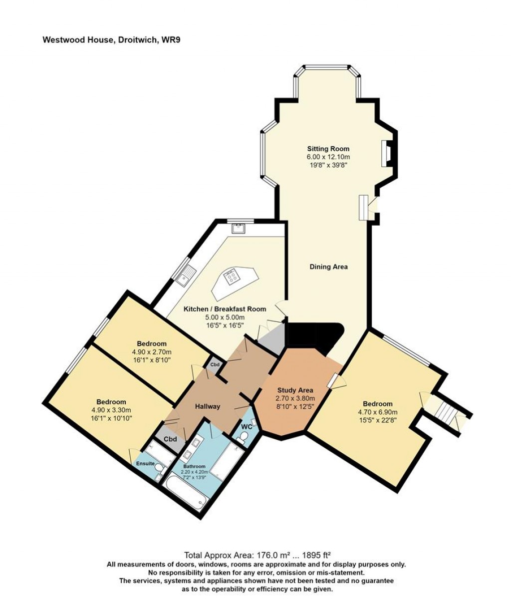 Floorplans For Westwood Park, Droitwich