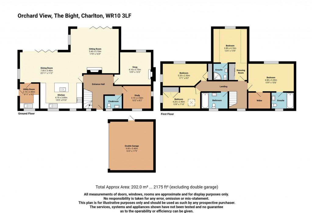 Floorplans For The Bight, Charlton, Pershore