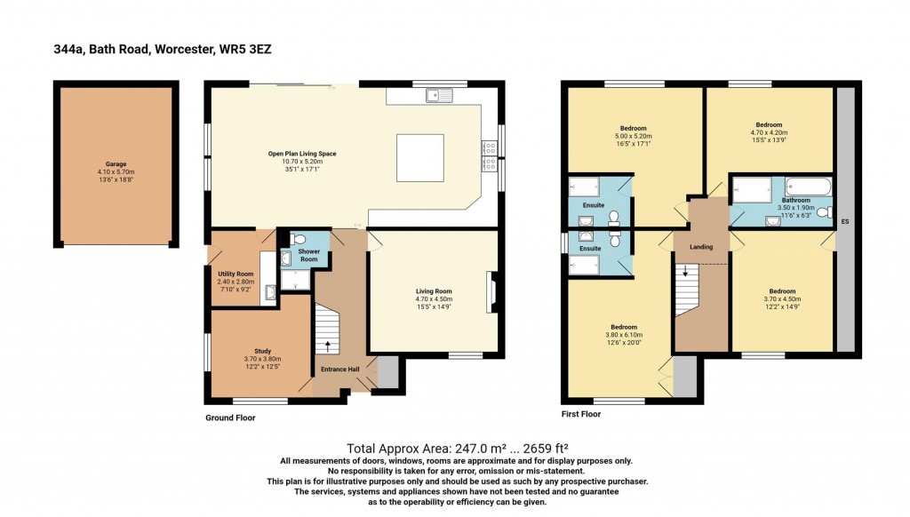Floorplans For Bath Road, Worcester, Worcestershire