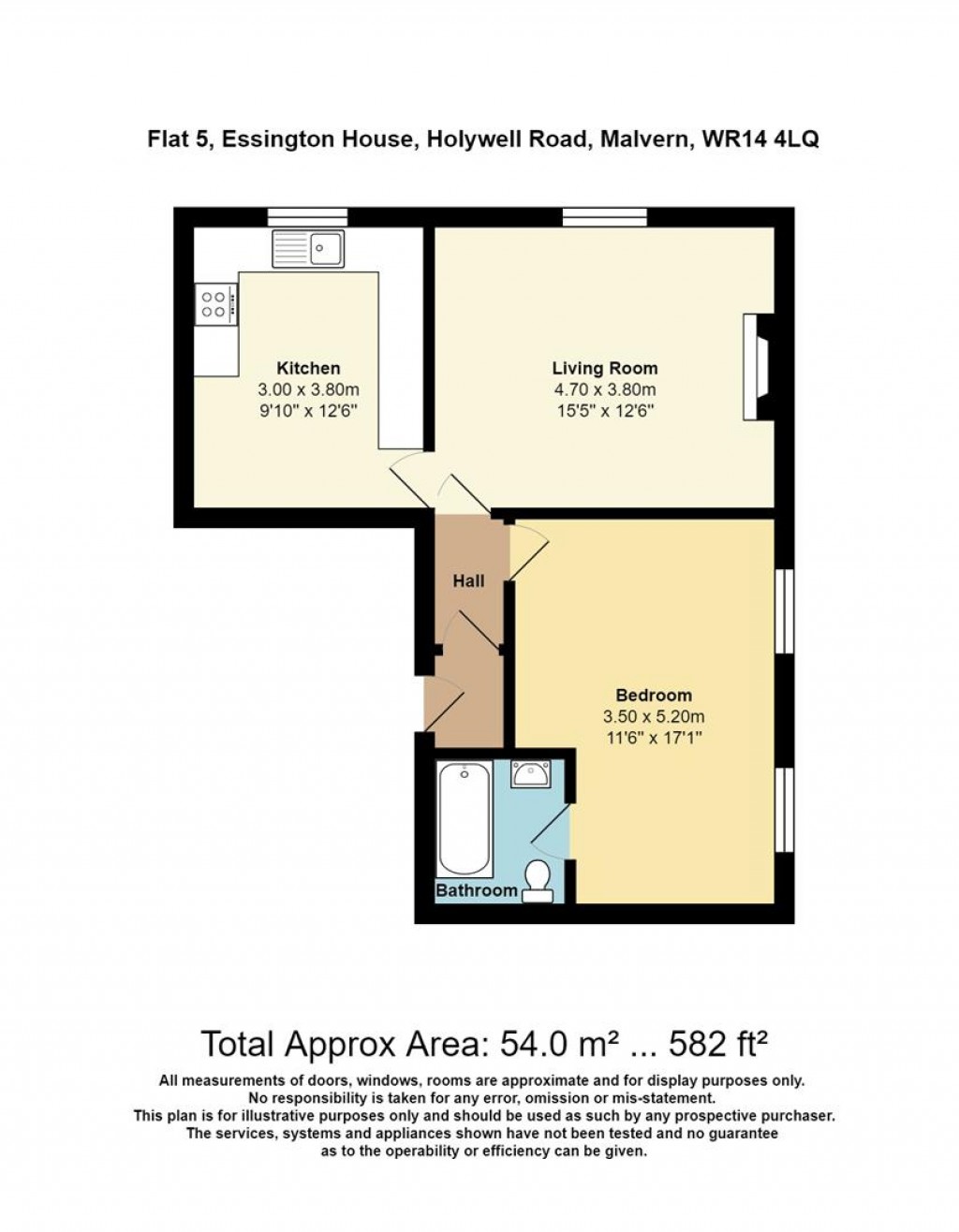 Floorplans For Holywell Road, Malvern