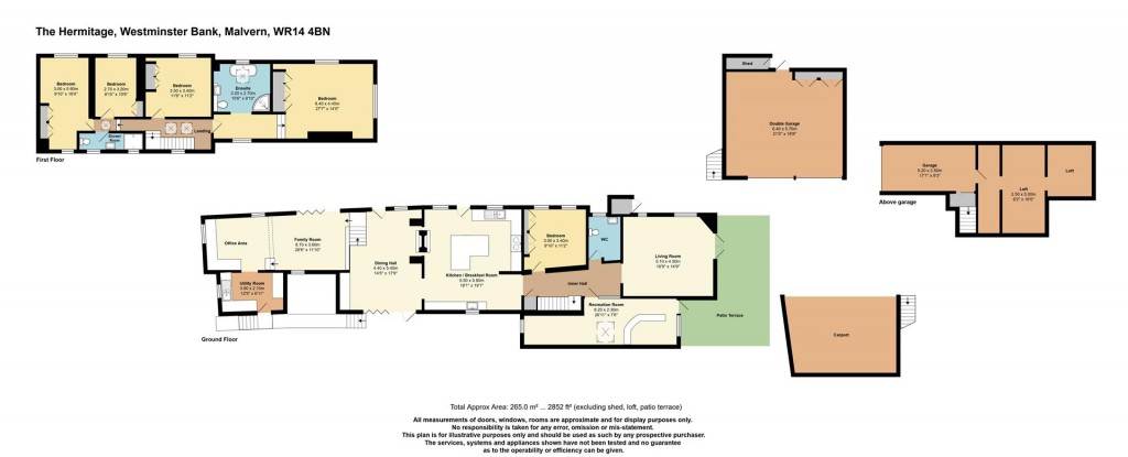 Floorplans For Westminster Bank, Malvern