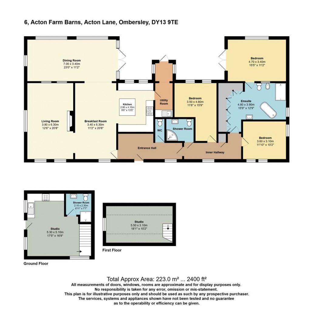 Floorplans For Acton, Stourport-On-Severn
