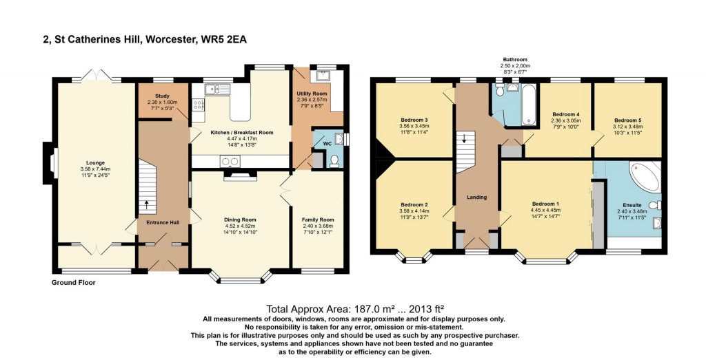 Floorplans For St. Catherines Hill, Worcester