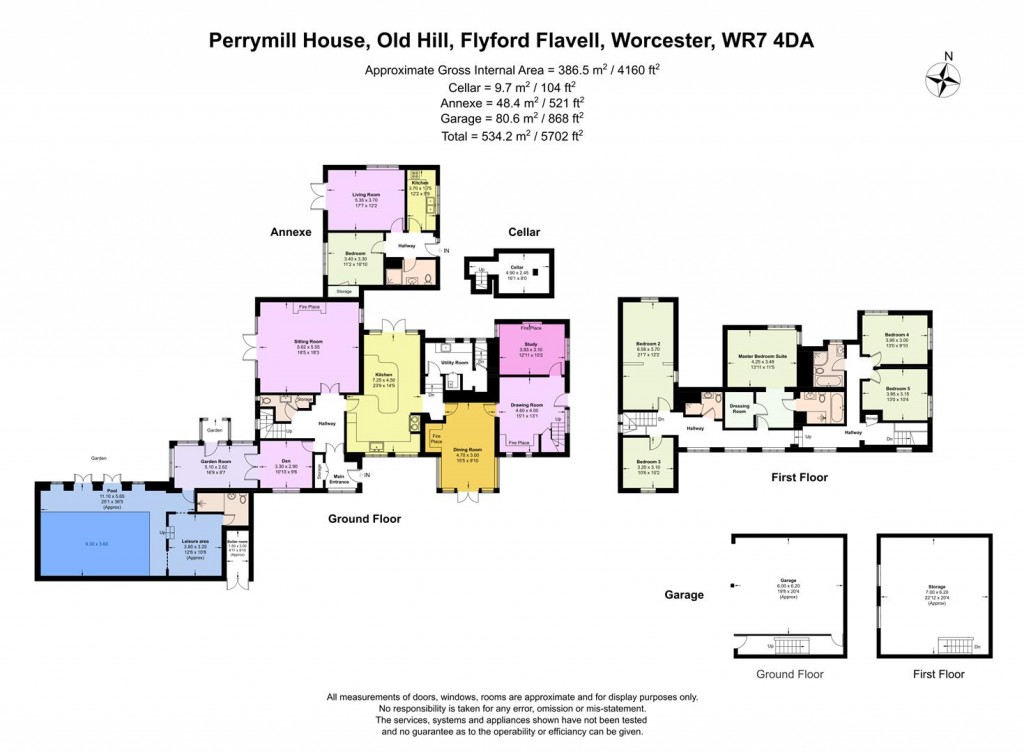 Floorplans For Old Hill, Worcester
