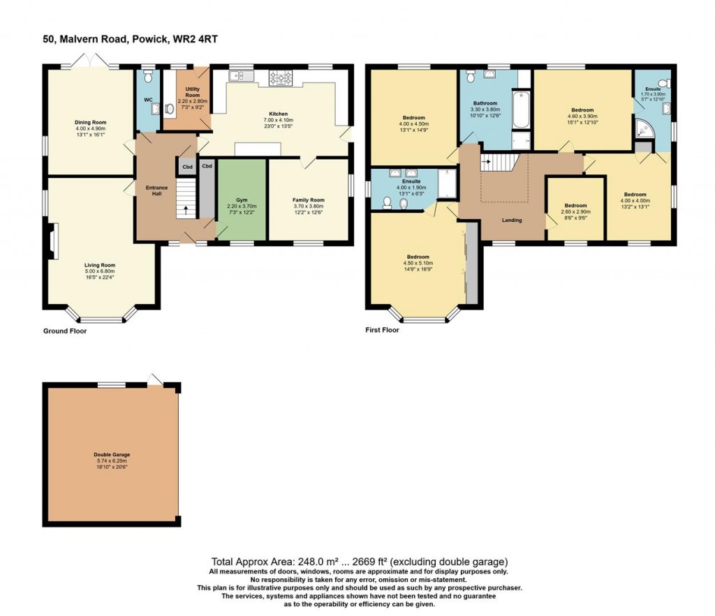 Floorplans For Malvern Road, Powick, Worcester