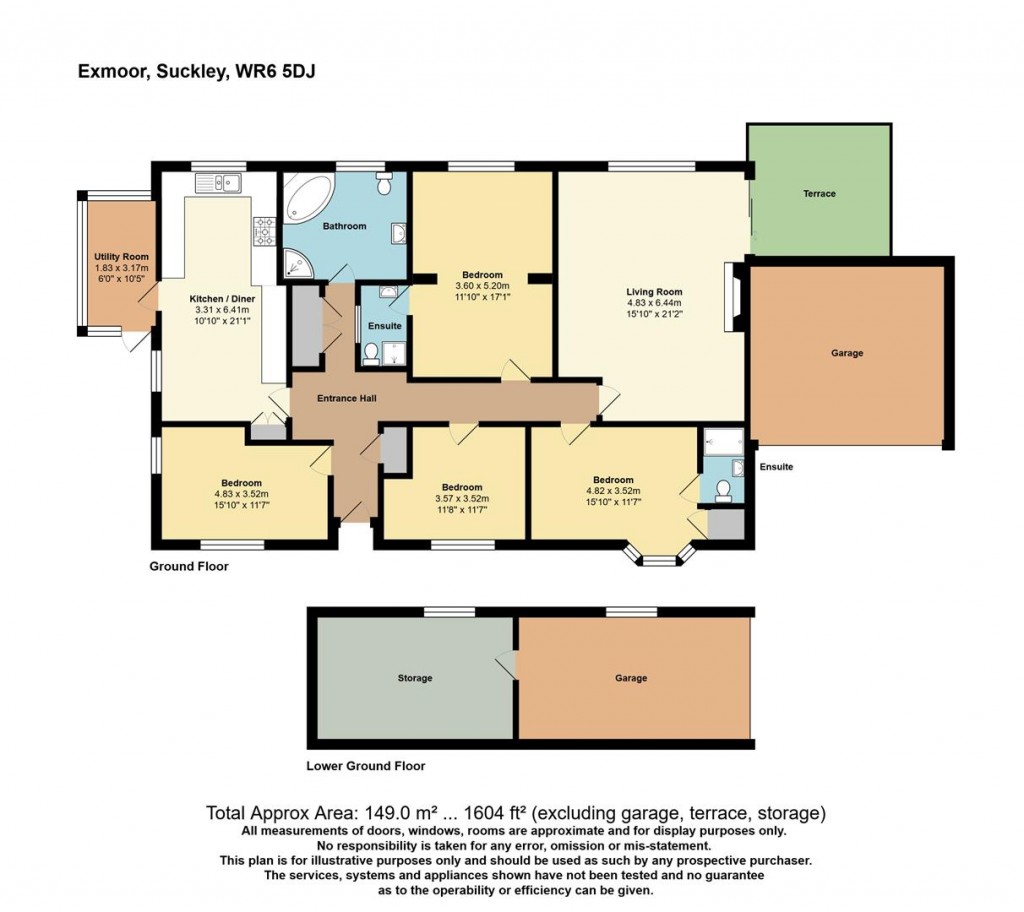 Floorplans For Suckley, Worcester