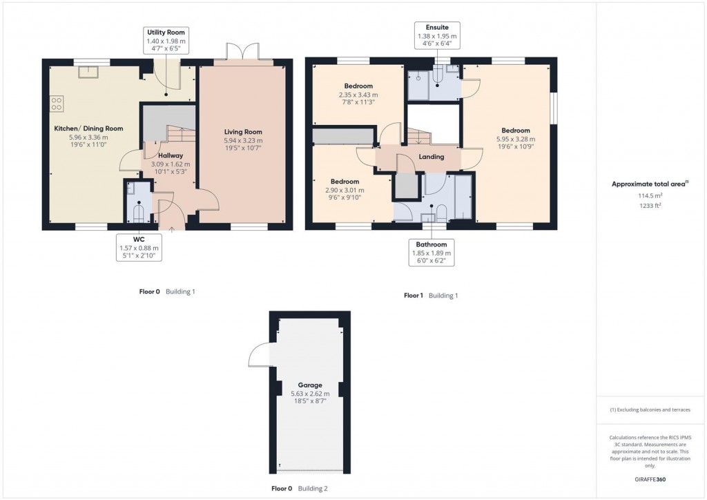 Floorplans For Tannery Drive, Powick, Worcester